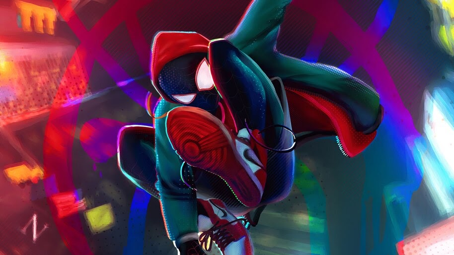 Miles Morales, Spider-Man, Art, 4K, #6.2132