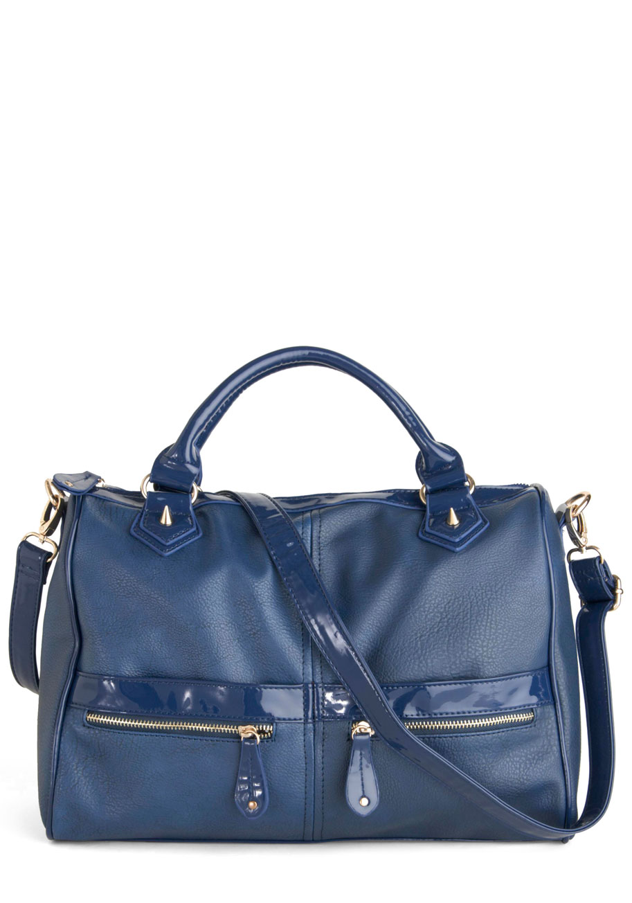 stylish Blue Hand Bag | Here Everythink Is Stylish