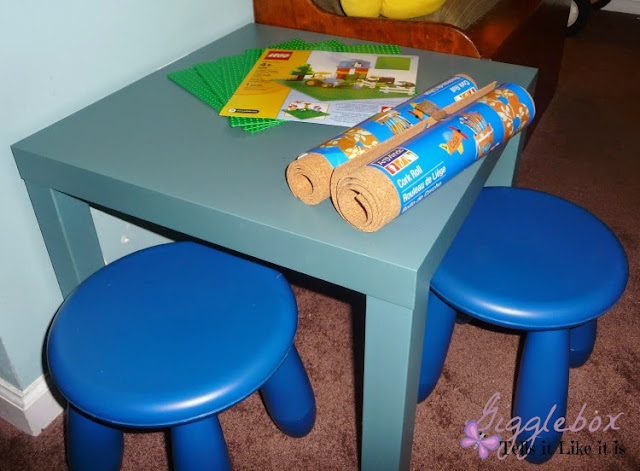 DIY LEGO table, DIY kids toys, LEGO table, LEGO table with removable LEGO plates,