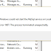 Cara Mengakali could not start mysql service on local computer