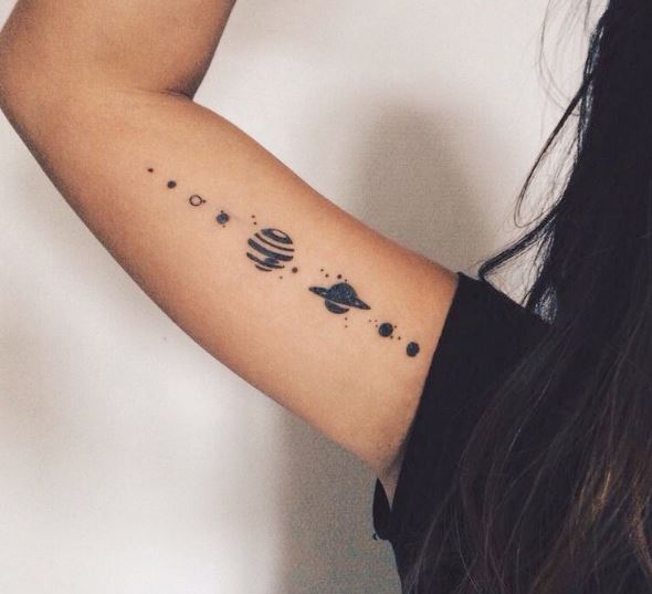 50+ Best Tattoos For Men (2020) Space, Galaxy