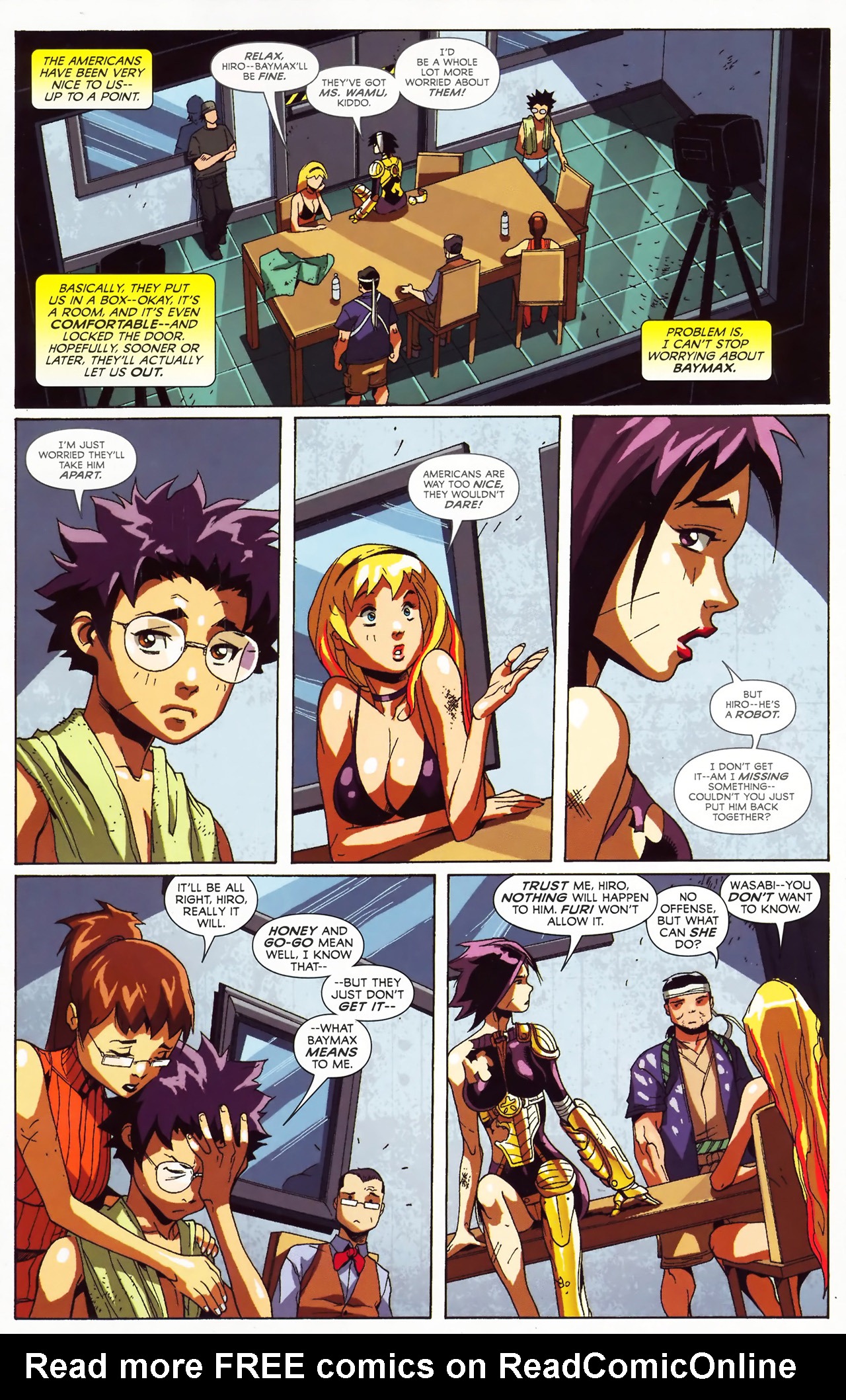 Read online Big Hero 6 (2008) comic -  Issue #5 - 5