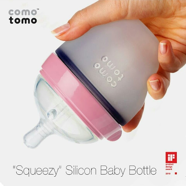 Wafflemama. Comotomo Baby Bottles &amp; Teether Giveaway!