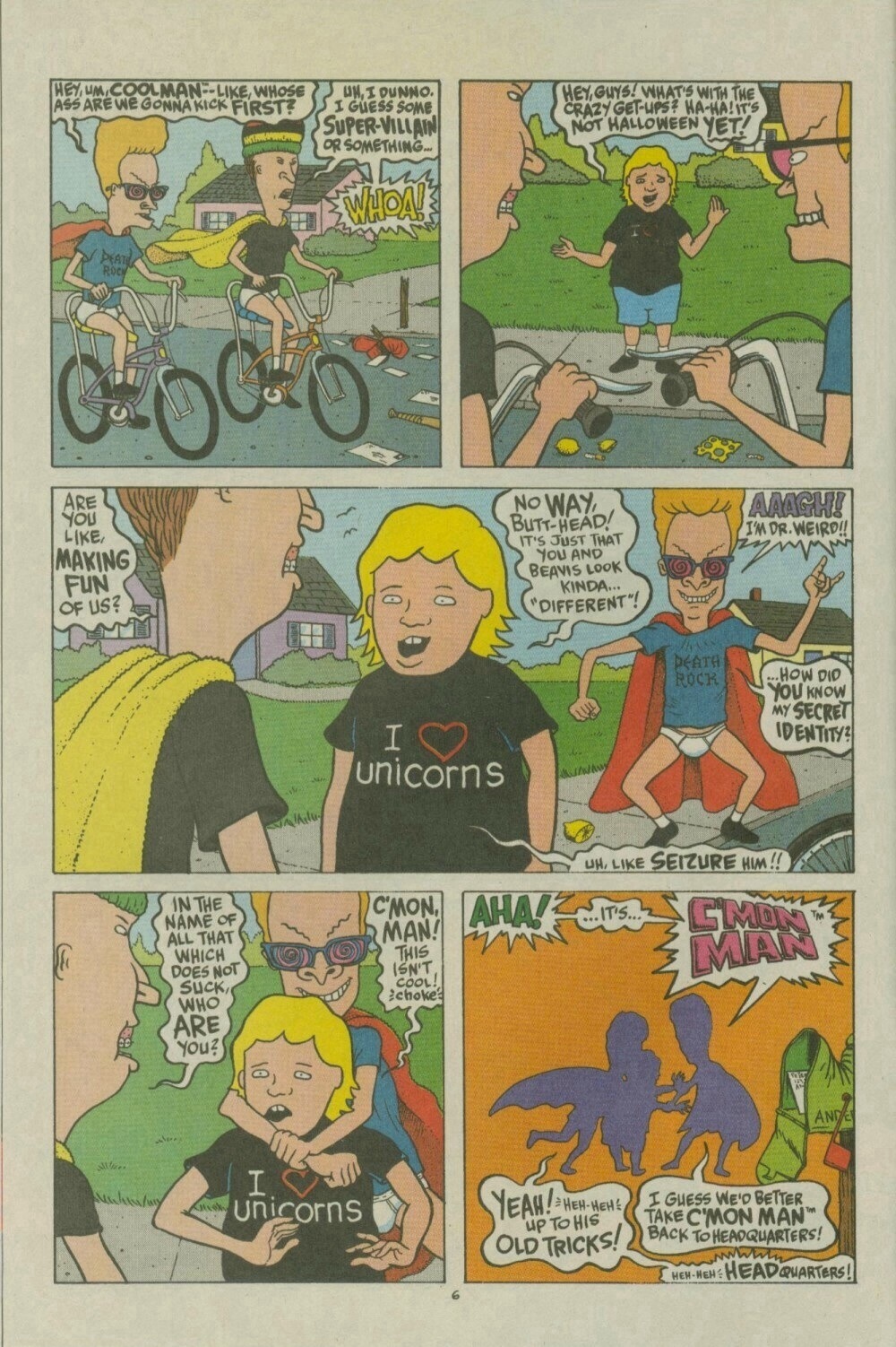 Read online Beavis and Butt-Head comic -  Issue #8 - 8