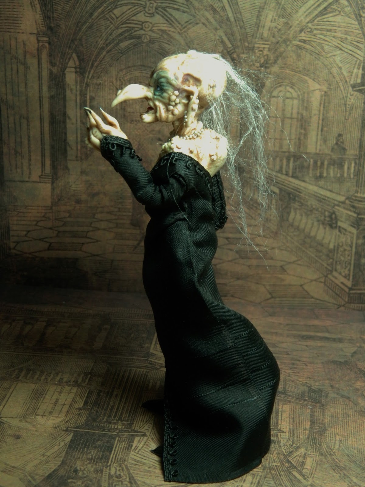 LoreleiBlu Miniatures Grand High Witch....It's Her Perfect Week to Haunt!