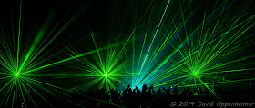 Laser Lights During The Pet Shop Boys