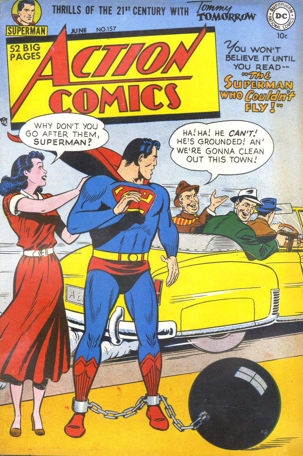 Read online Action Comics (1938) comic -  Issue #157 - 1