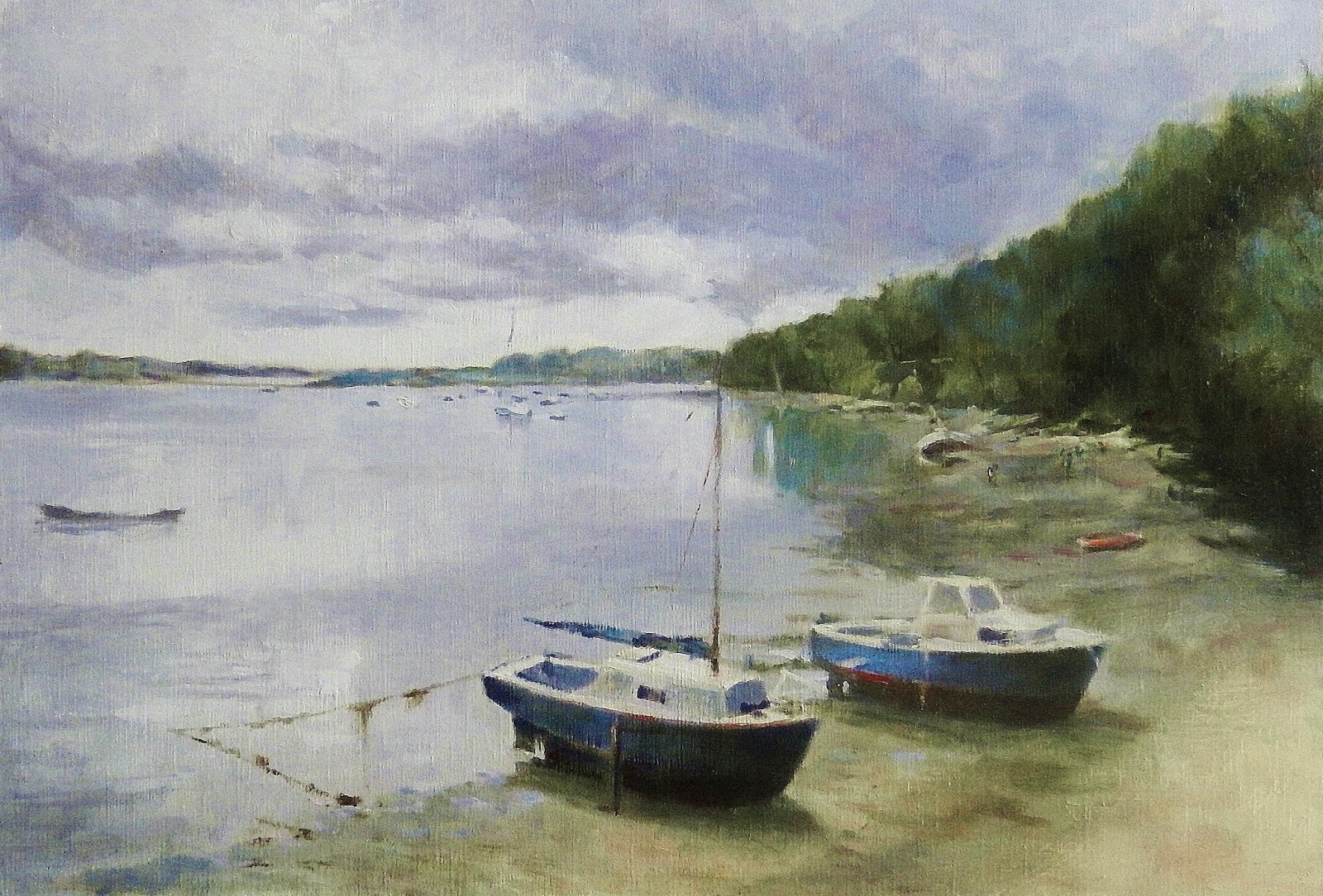 Peintures de Jean Ducreux Paysages (Bretagne)