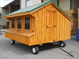 Chicken Coop on Wheels