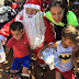 Campanha Natal Solidário da PM atende centenas de crianças no Sol Nascente, em Ceilândia