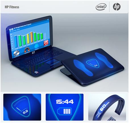 Future Computer Technology: HP Fitness Serves