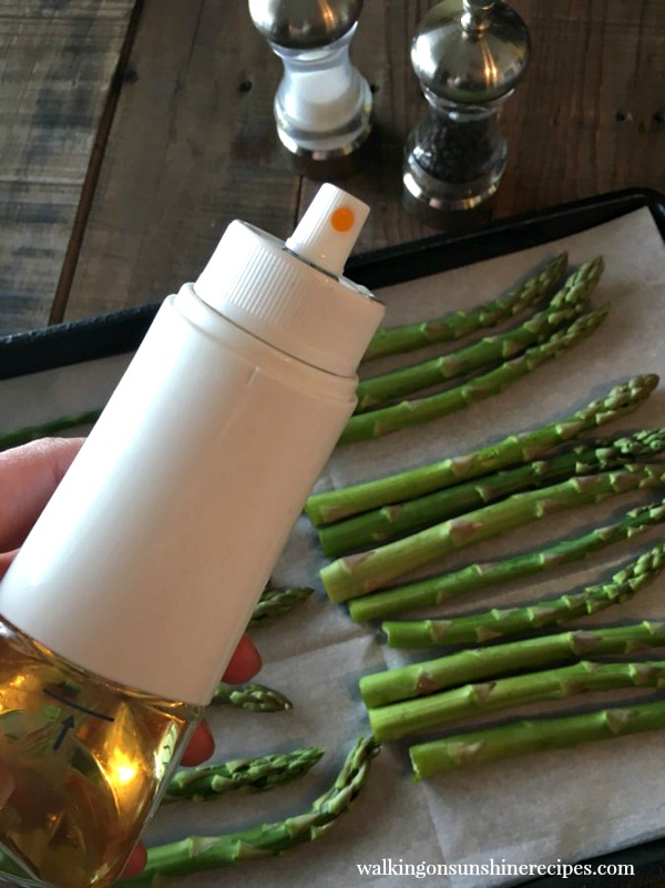 Recipe Roasted Asparagus with Parmesan Cheese Walking on Sunshine