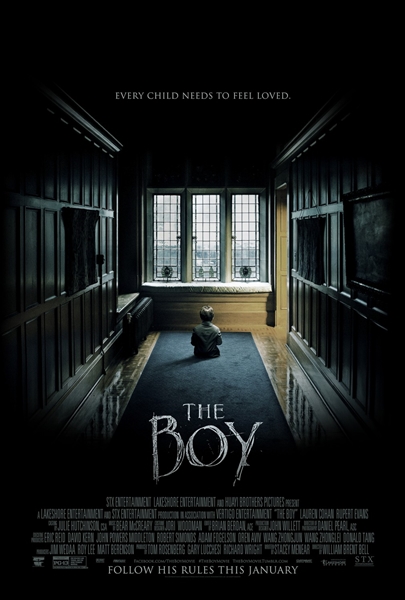 byrawlins, horror, movie review, The Boy, The Boy Movie, Thriller, 