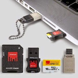 Special Offer: Strontium Nitro 433x 16 GB microSDHC (Class 10) Memory Card + Nitro 16 GB OTG Pen Drive, All for Rs.1059 Only @ Homeshop18