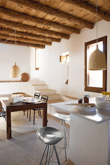 The summer retreat of Nani Marquina in Ibiza