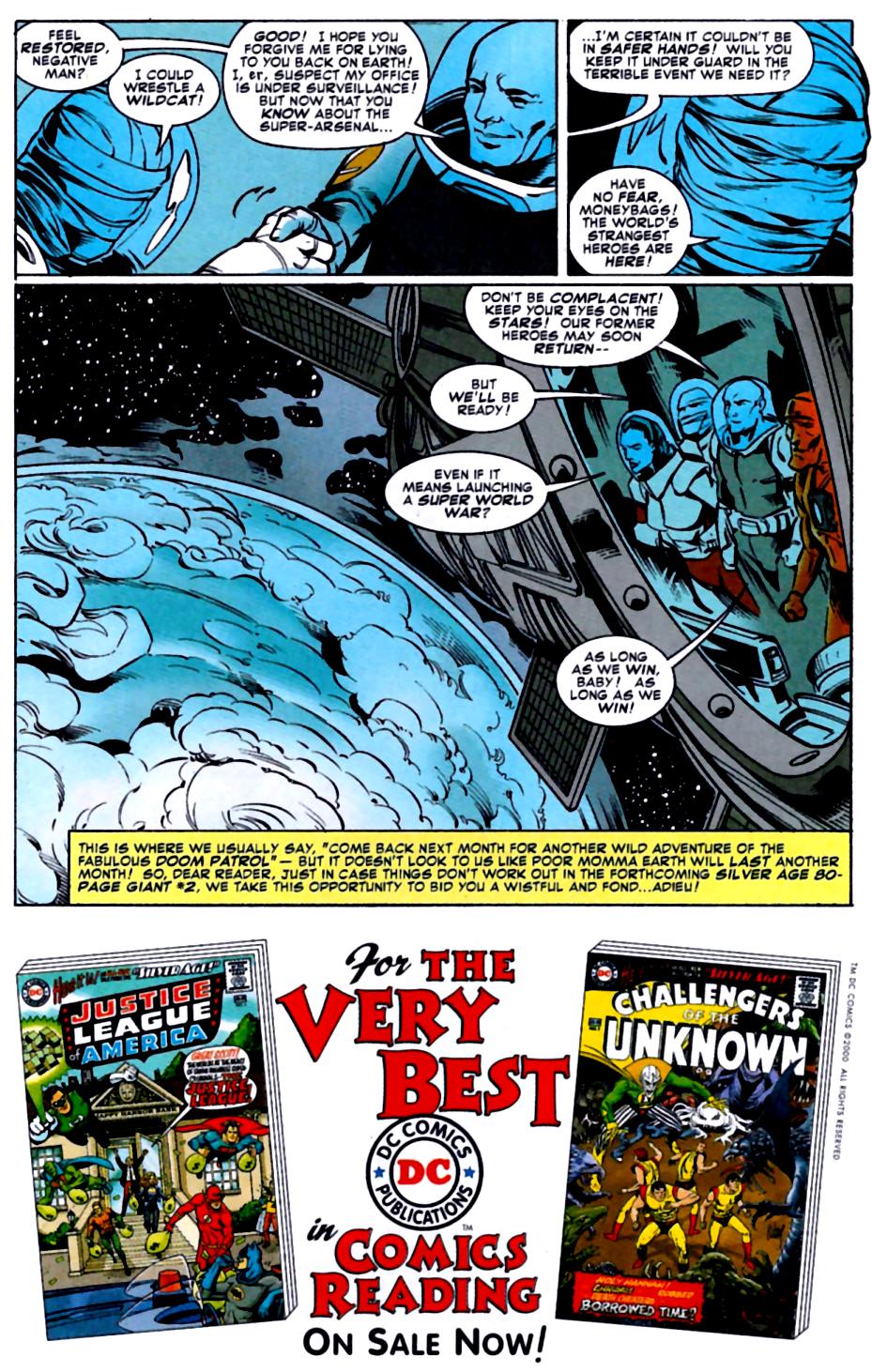 Read online Silver Age: Doom Patrol comic -  Issue # Full - 23