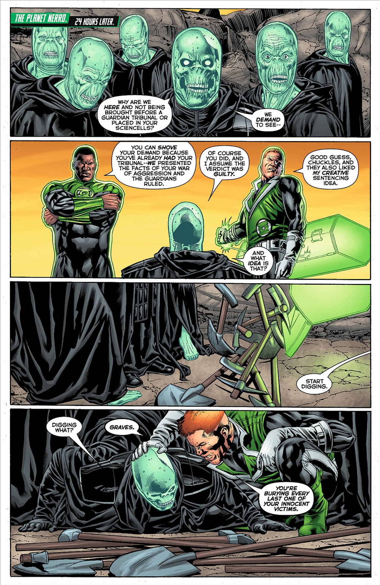 Read online Green Lantern Corps (2011) comic -  Issue #6 - 19