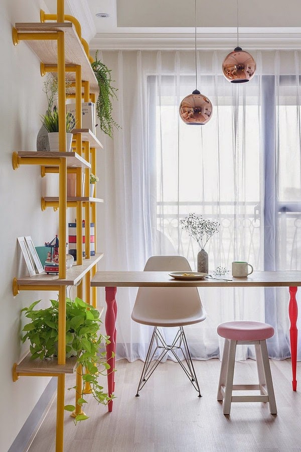 Charming apartment with pastel colors