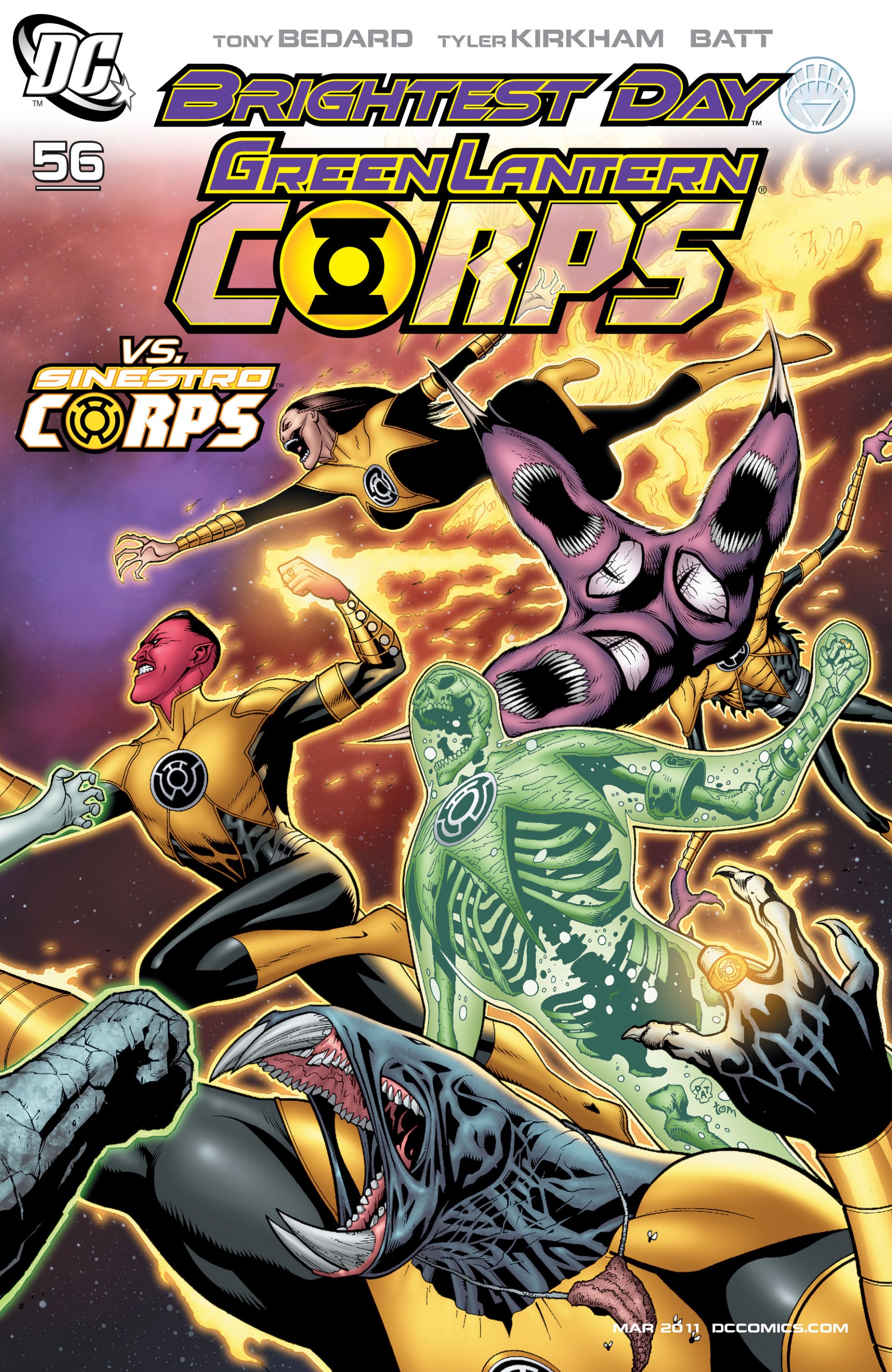 Read online Green Lantern Corps (2006) comic -  Issue #56 - 2