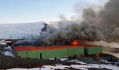 70% da base na Antártida foi destruída, informa Marinha