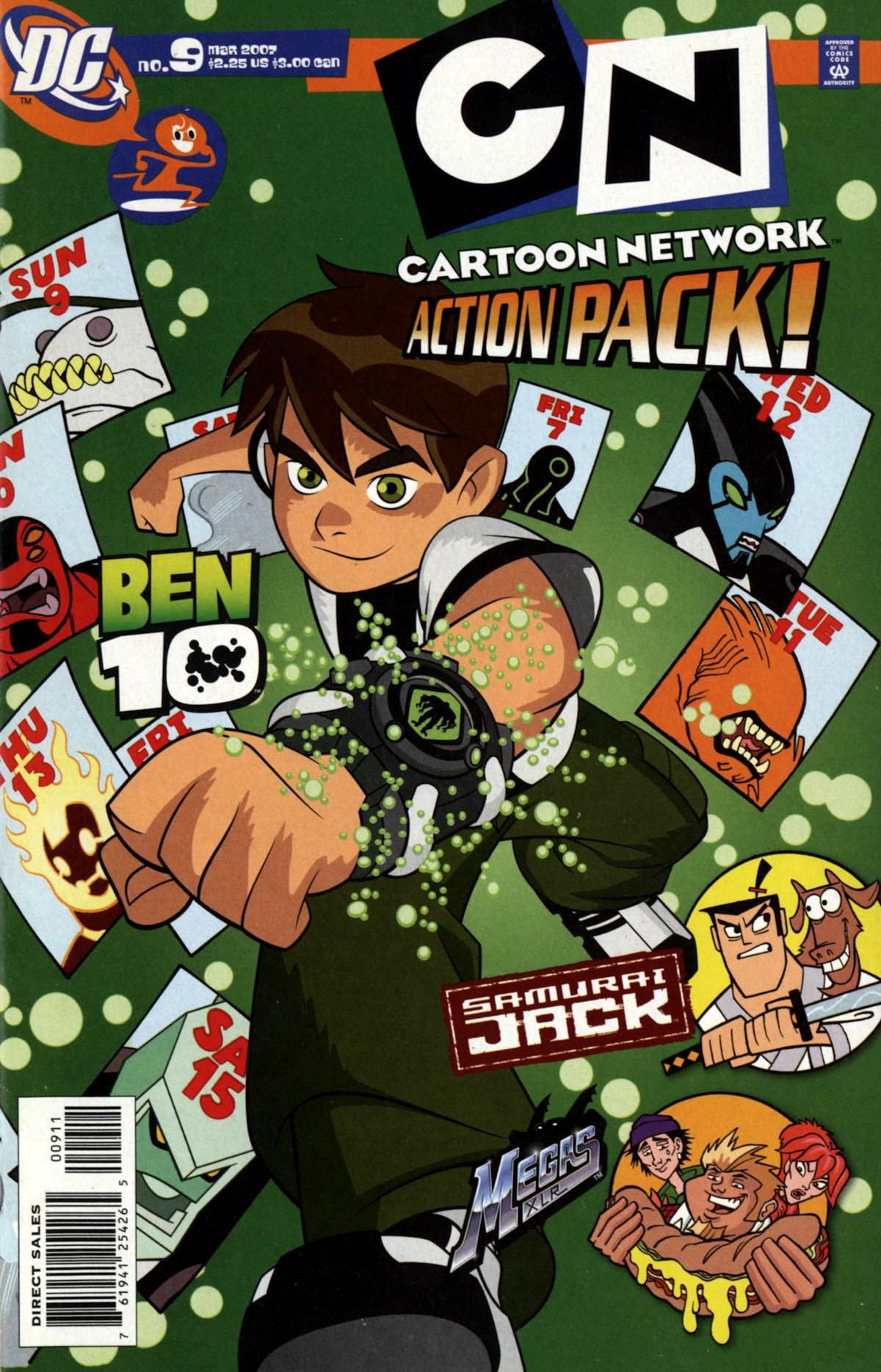 Read online Cartoon Network Action Pack comic -  Issue #9 - 1