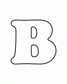 FREE COLORING PAGES: Coloring Pages Letter B