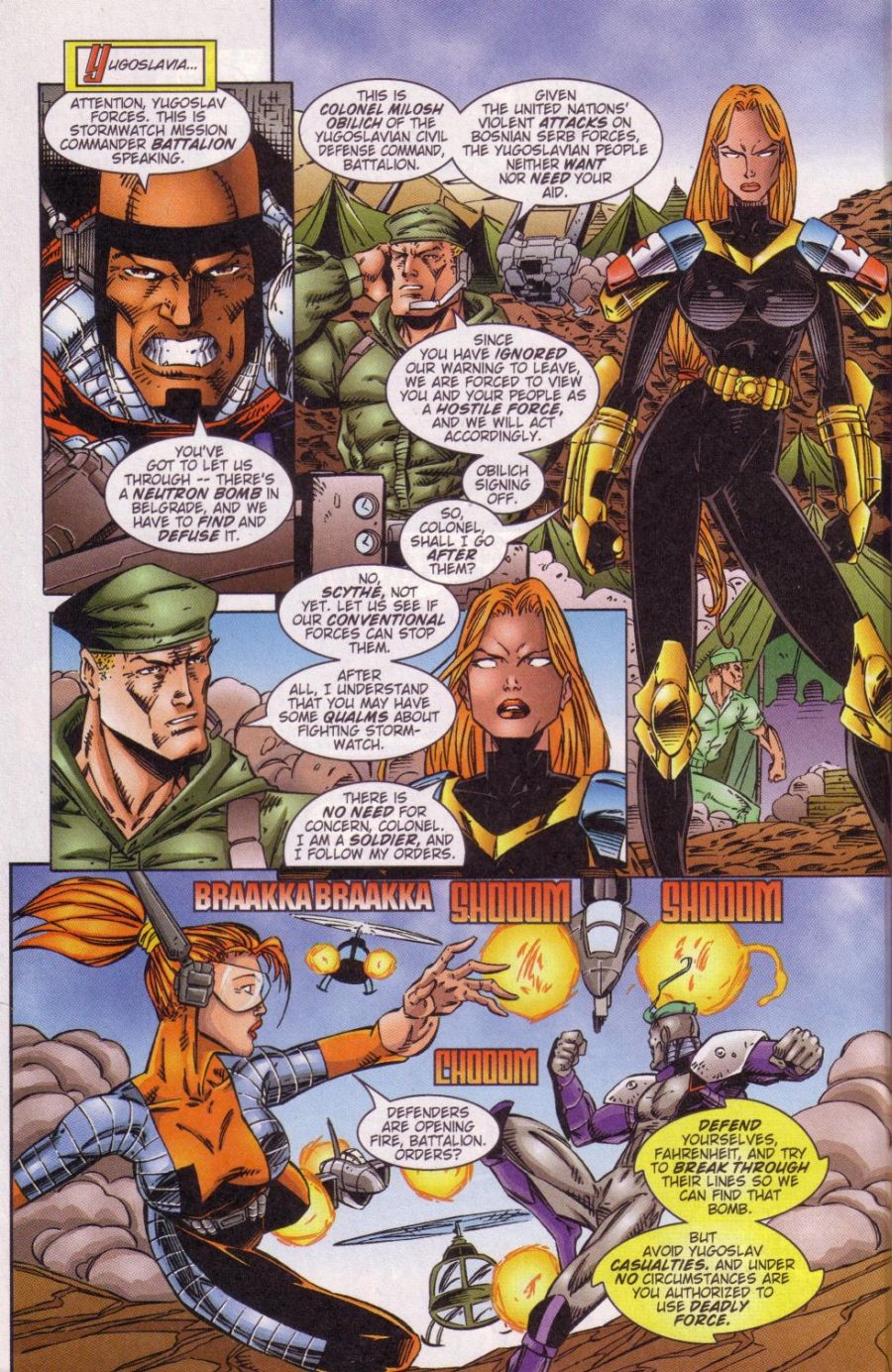 Read online Stormwatch (1993) comic -  Issue #31 - 17