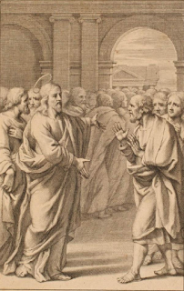 Jesus Preaching in the Temple by Pierre Louis Van Schuppen