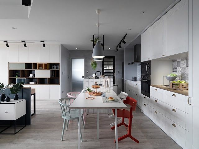 Say aahhh... It's the weekend & time for a Scandi-boho tour - dining 1 www.BoHoHome.com @bohosusan