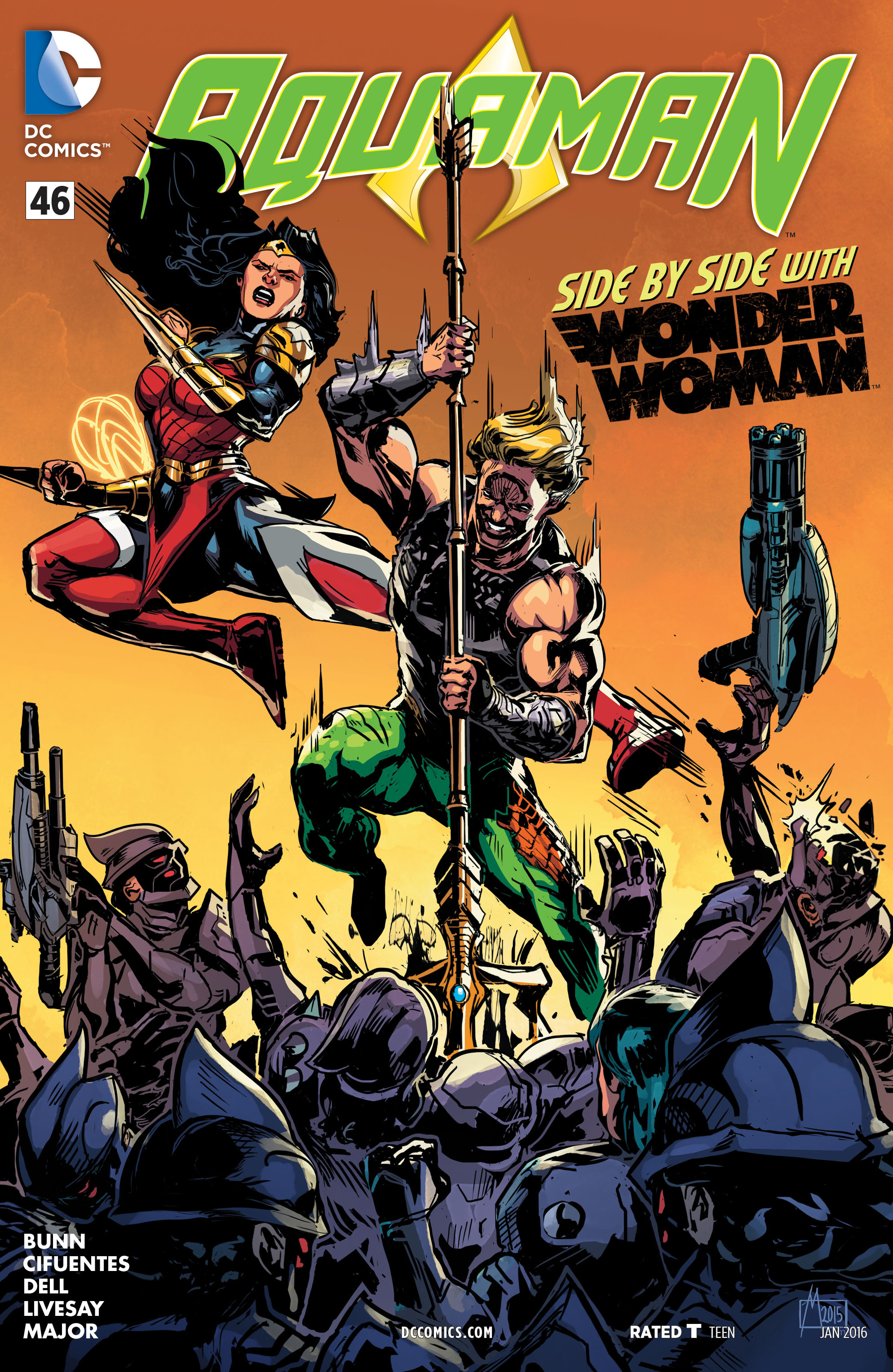 Read online Aquaman (2011) comic -  Issue #46 - 1