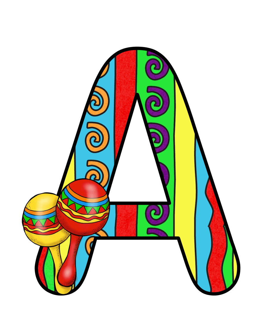 Monica Michielin Alphabets MARACAS ALFABETO