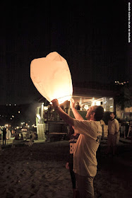 festa di San Michele a Sant'Angelo, Fuochi Piromusicali, Foto Ischia, lanterne volanti, Ristorante Ida Ischia, Spiaggia dei Maronti,