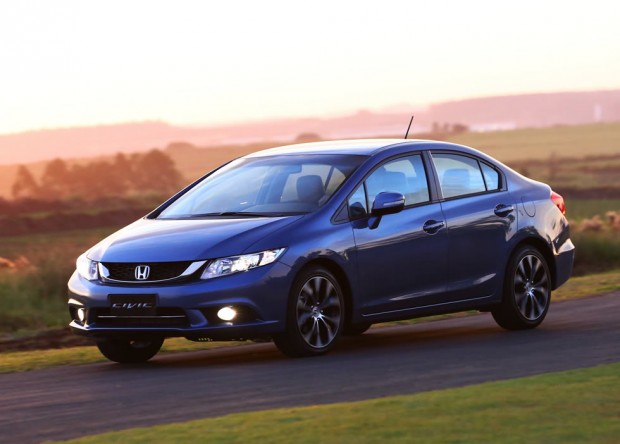  Honda ya no ofrece los colores azul Civic y Fit en su catálogo en el mercado brasileño
