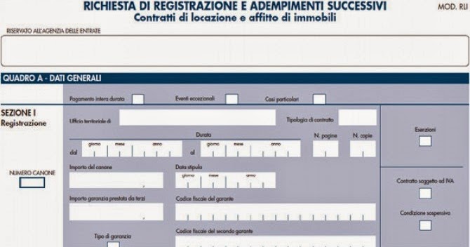 SCARICA MODELLO RLI DA