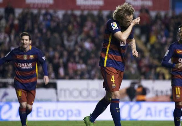 Rakitic - FC Barcelona -: "Estamos contentos del récord"