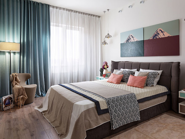 No blog Achados de Decoração: apto decorado de 80 m² com planta complicada