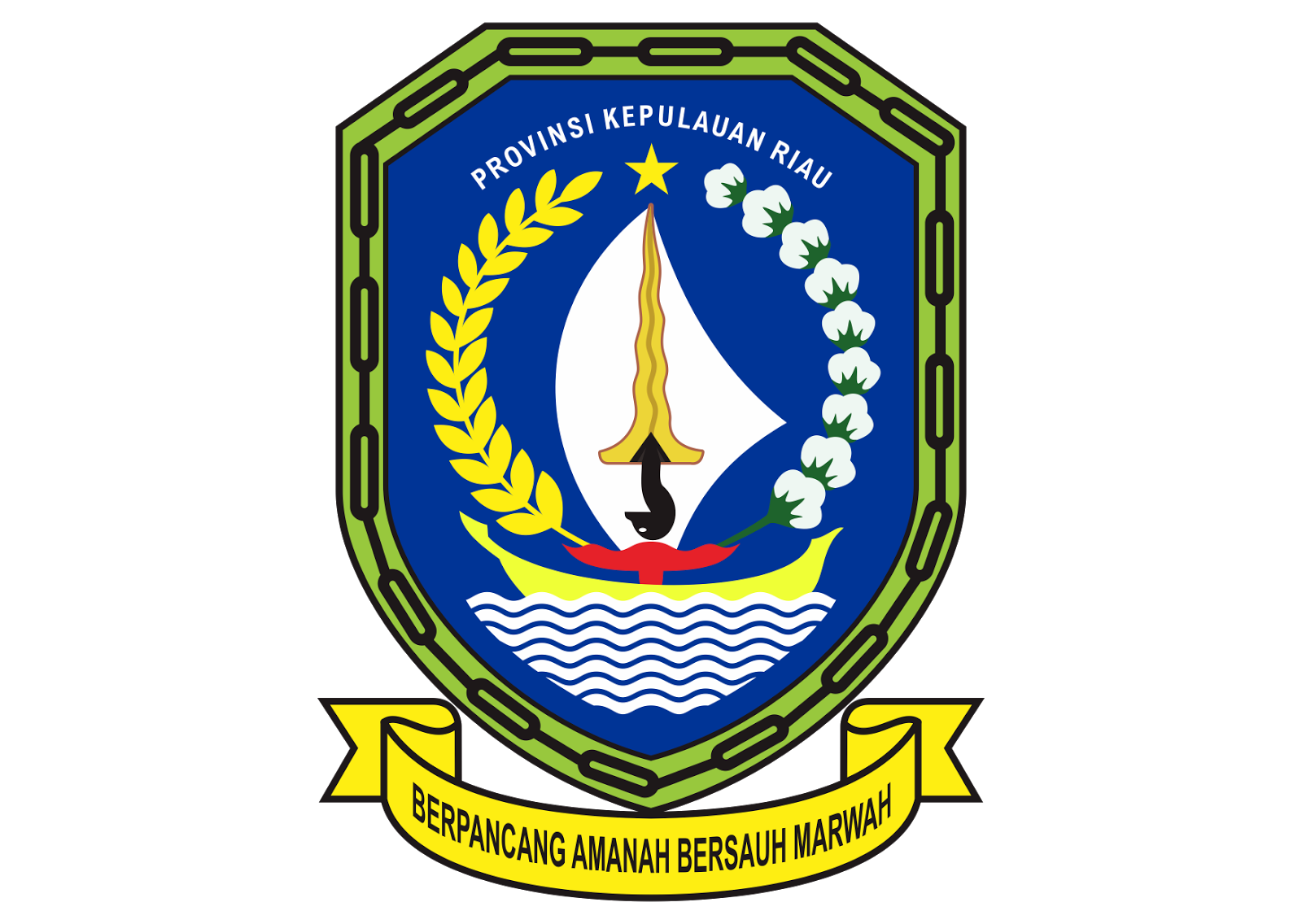 Logo Provinsi Kepulauan Riau Format Vector Cdr Ai Eps Svg Png Hd ...