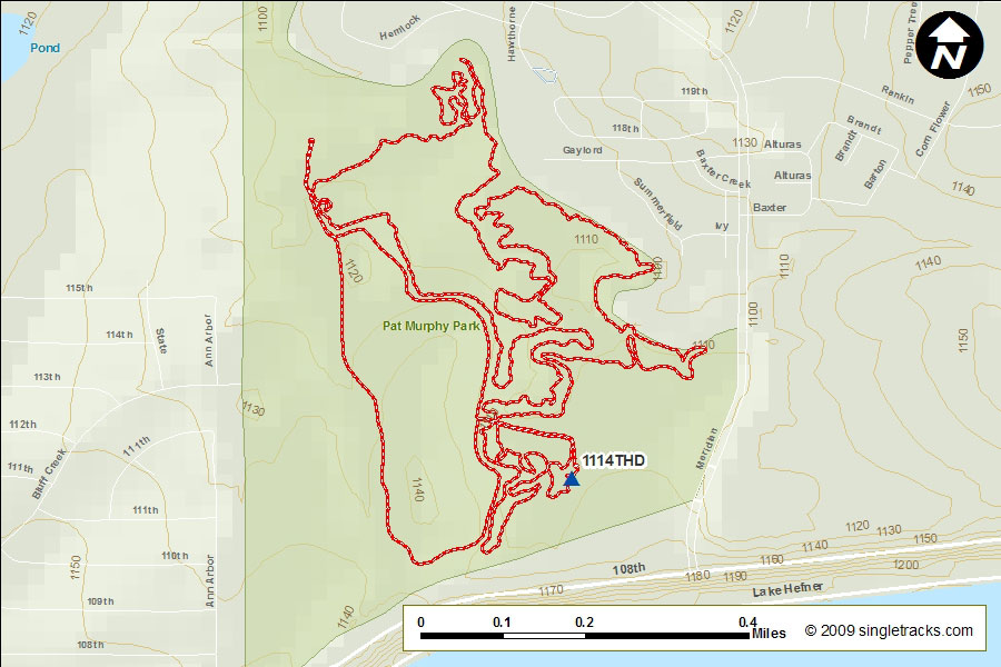 bluff creek bike trail