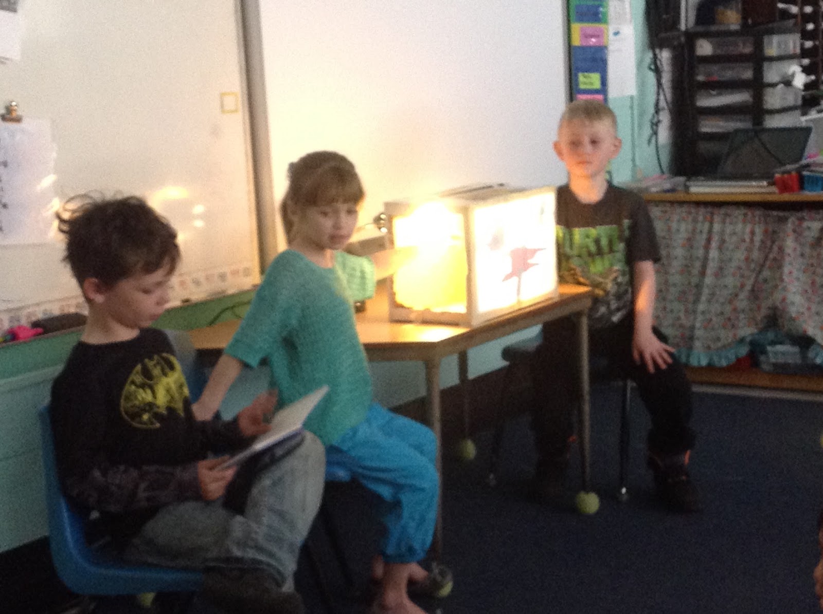 Orly's Room First Grade Shadow Puppet Shows