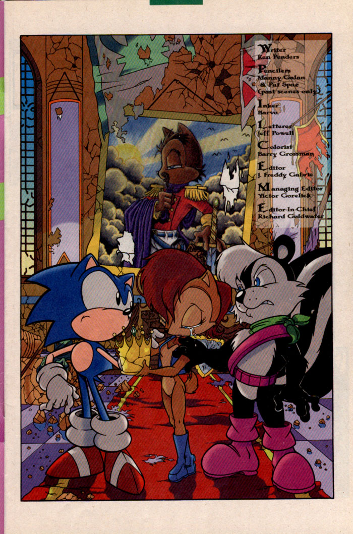 Read online Sonic The Hedgehog comic -  Issue #43 - 2
