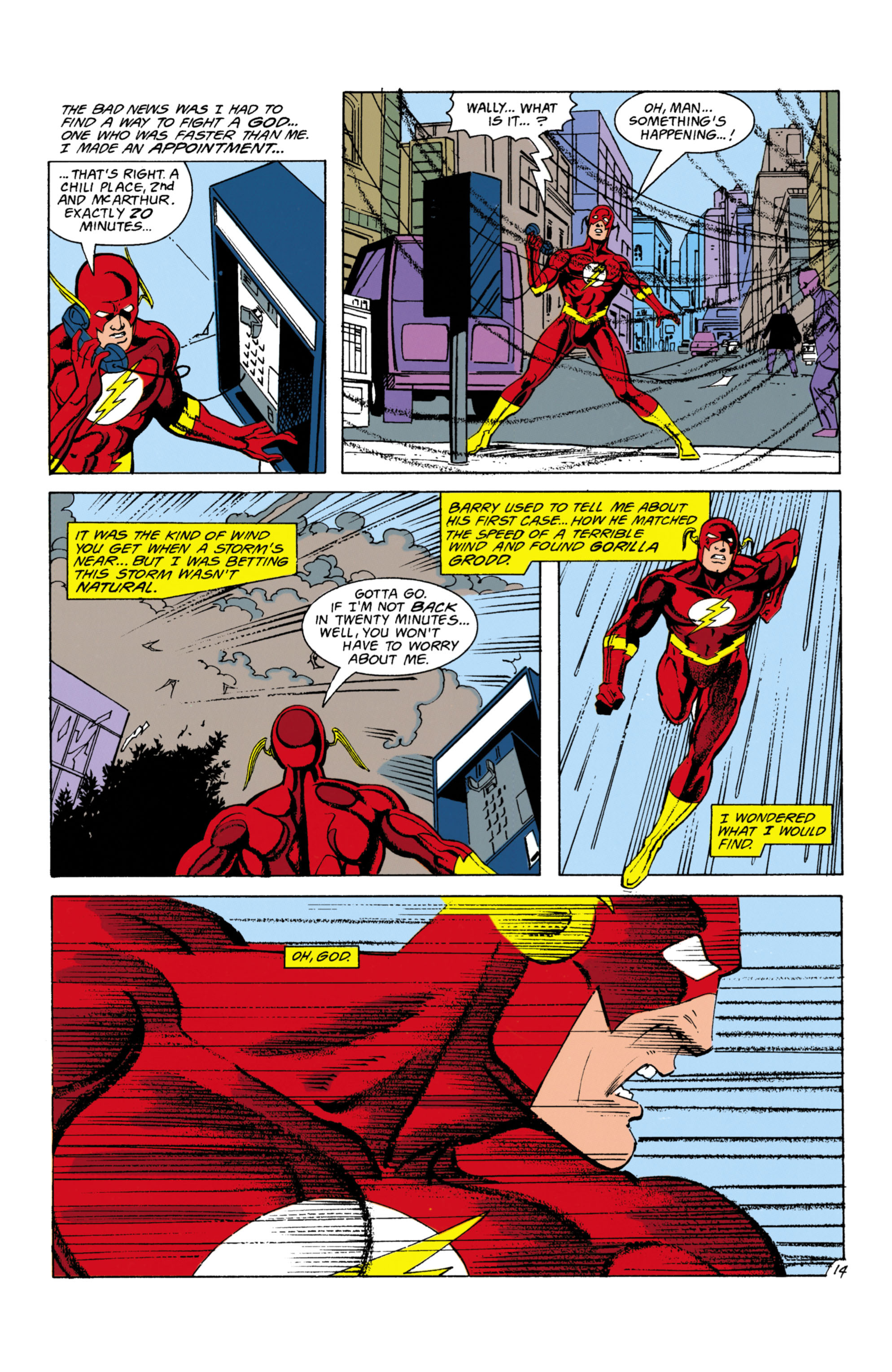 Read online The Flash (1987) comic -  Issue #55 - 15