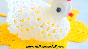 Cómo tejer una gallina al crochet / Tutorial en video