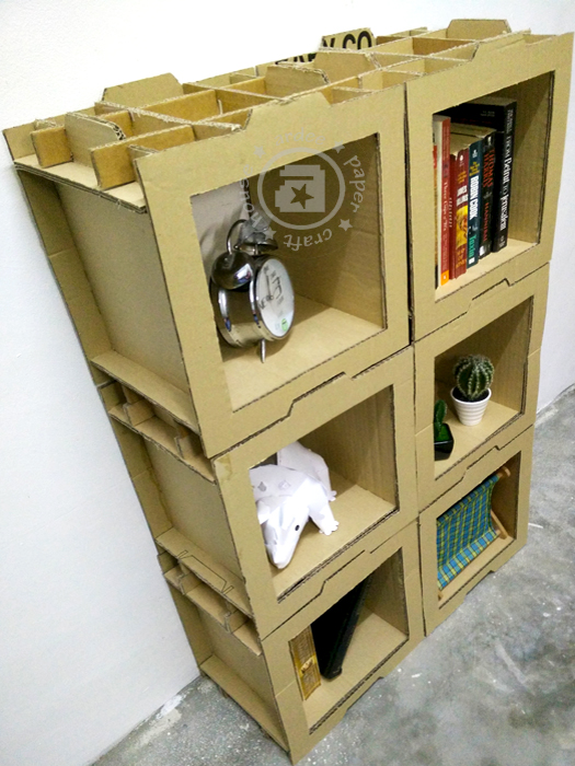 Modular Cardboard Shelves [Template] ardee's creation