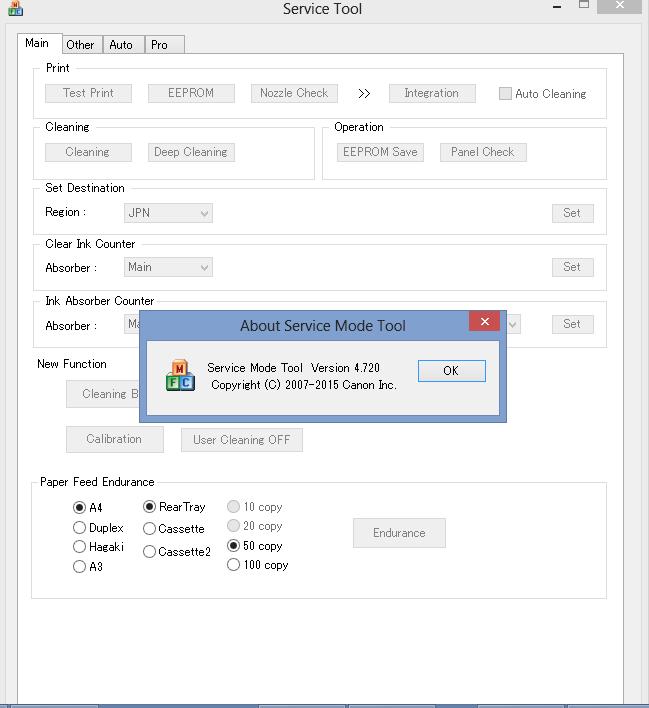 Download Canon Service Tool V4720 - CyberCrew-newbie