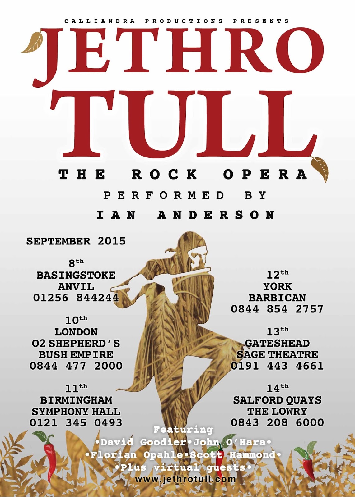 Jethro Tull Tour Dates Jethro Tull Tour Dates