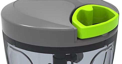 PRODUCT REVIEW: Home Puff HP-MED-CHPR Vegetable Chopper With 3 Stainless Steel Blade, Green