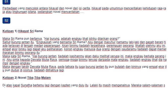 Contoh Hikayat Sri Rama Warsiogx
