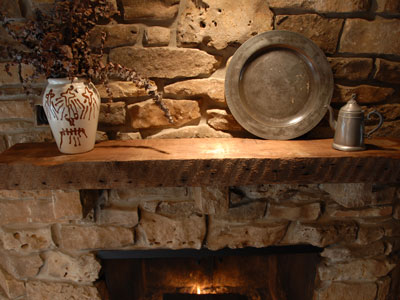 Interior Decoration Fireplace