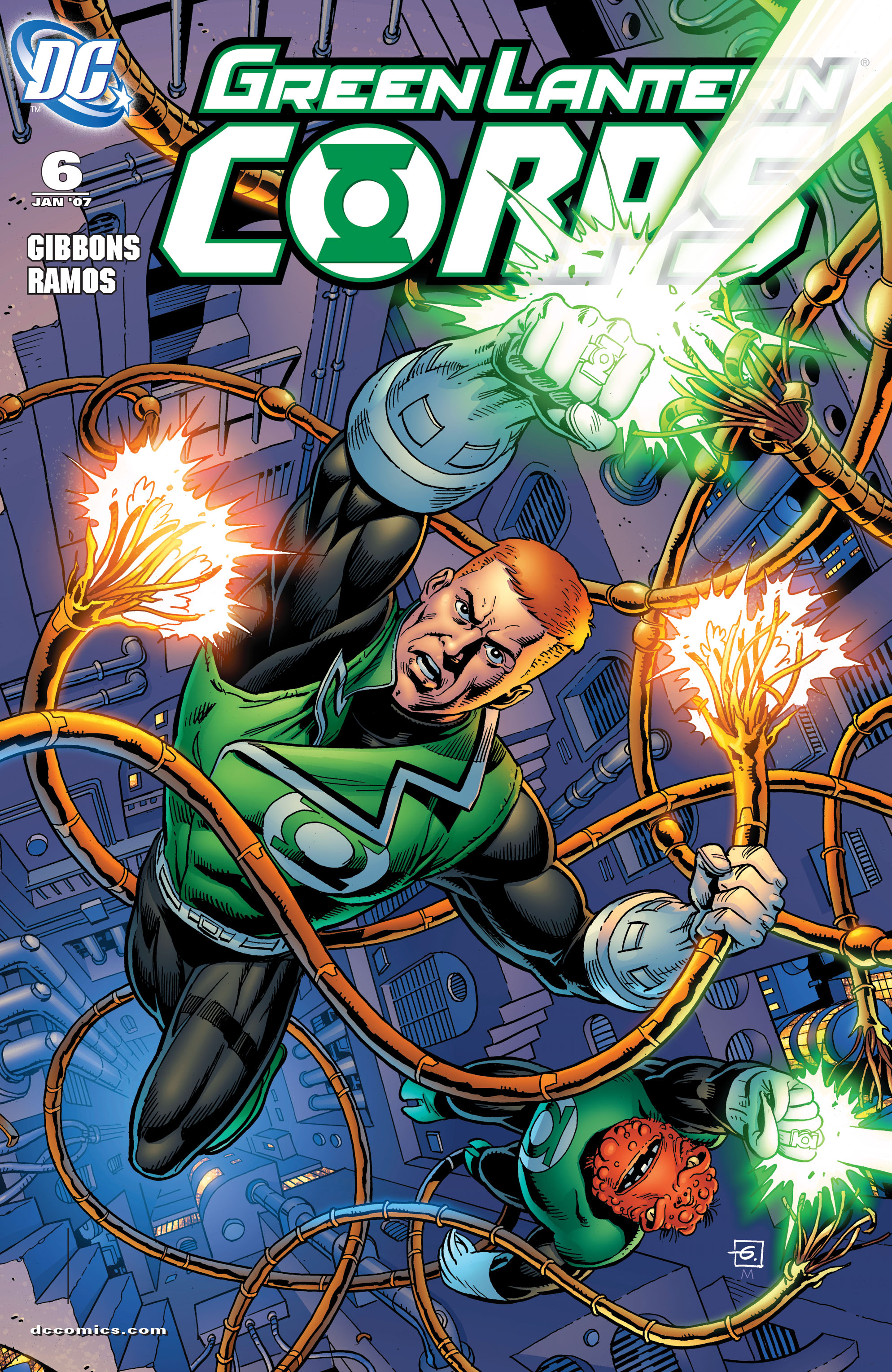 Read online Green Lantern Corps (2006) comic -  Issue #6 - 1