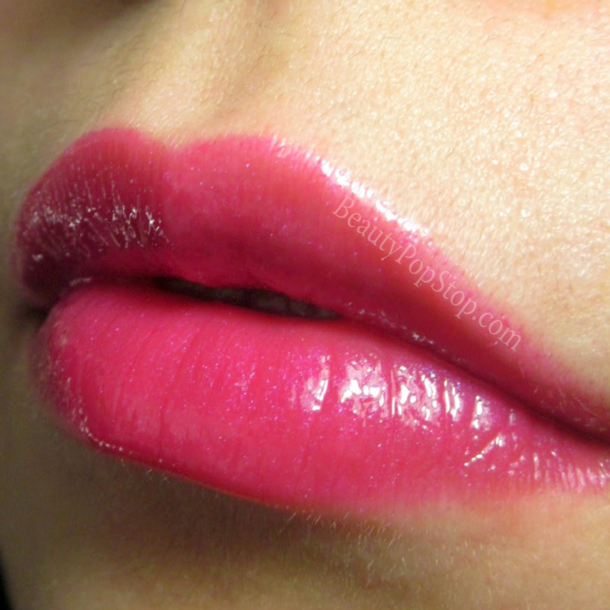 mac pink poodle by request lipglass swatch and review